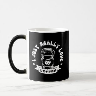 Ik hou echt heel veel van koffie magische mok