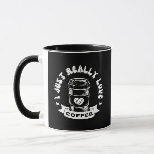 Ik hou echt heel veel van koffie mok