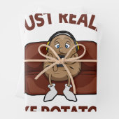 Ik hou echt van aardappelen - Cute Potato Inpakpapier Vel (In situ)