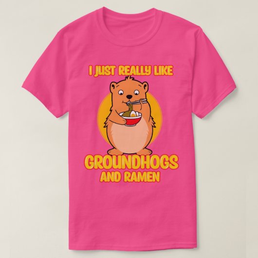 Ik hou echt van aardvarkens en rammen t-shirt (Design voorkant)