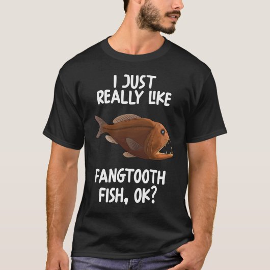 Ik hou echt van angtandvis OK T-shirt (Voorkant)