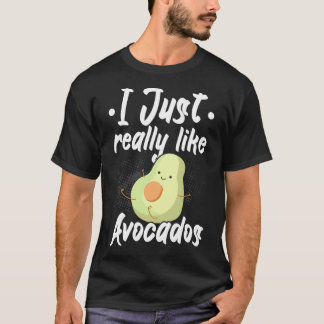 Ik hou echt van Avocados Guacamole Keto T-shirt