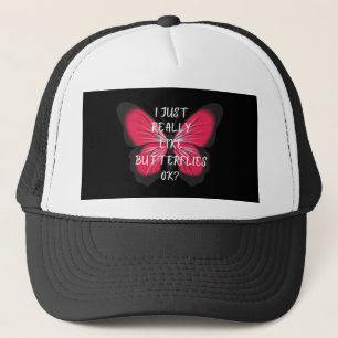 Ik hou echt van Butterflies. Trucker Pet