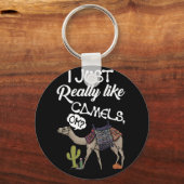 Ik hou echt van Camels OK Camel Sleutelhanger (Voorkant)