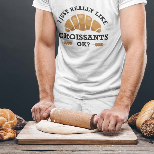 Ik hou echt van Croissants. T-shirt