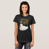 Ik hou echt van de Boerderij van eenden. T-shirt (Voorkant volledig)