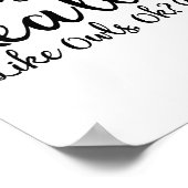 Ik hou echt van de eigenaar, oké? poster (Hoek)