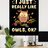 Ik hou echt van de eigenaar. poster (Thuiskantoor)