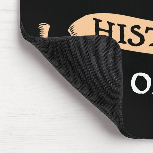 Ik hou echt van de geschiedenis. Funny History Buf Muismat (Hoek)