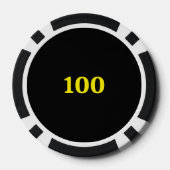 Ik hou echt van de jaren 90 poker chips (Achterkant)