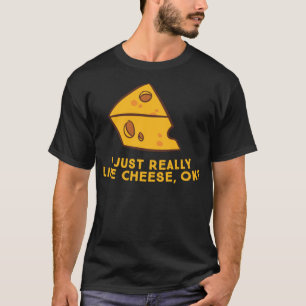 Ik hou echt van de kaak van de grappige kauwmond. t-shirt
