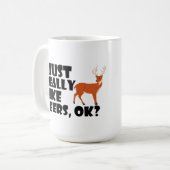 Ik hou echt van Deers, oké? Koffiemok (Voorkant links)