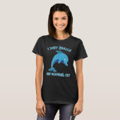 Ik hou echt van dolfijnen Zee Ocean Fun Dol. T-shirt (Voorkant volledig)