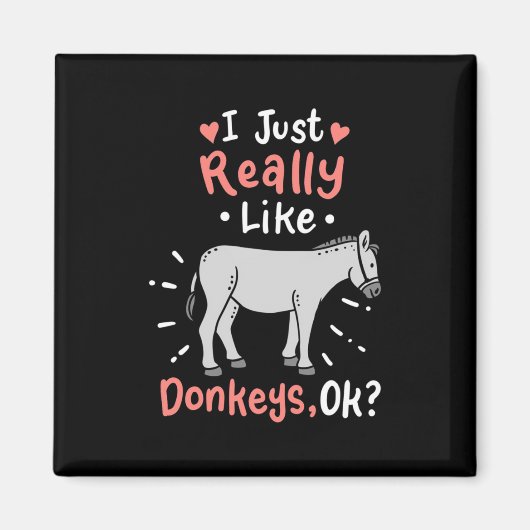 Ik hou echt van Donkeys Magneet (Voorkant)