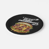 IK HOU ECHT VAN DUBBELE CHEESEBURGERS, OKÉ PAPIEREN BORDJE (Gekanteld)