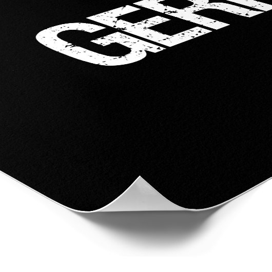 Ik hou echt van Duitse herders. Poster (Hoek)