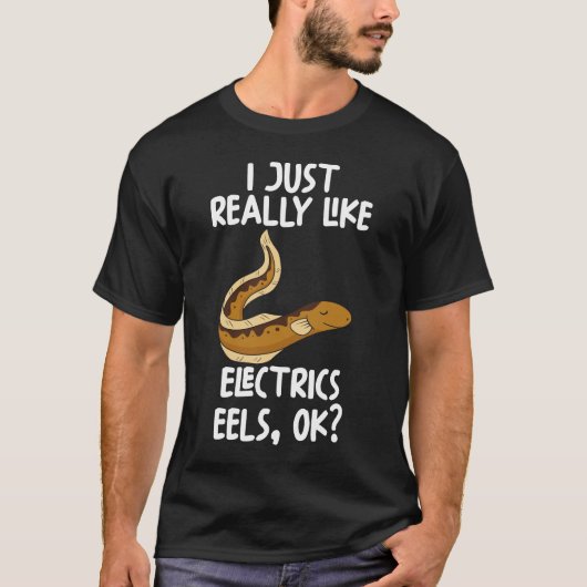 Ik hou echt van electriciteitsspieren OK T-shirt (Voorkant)