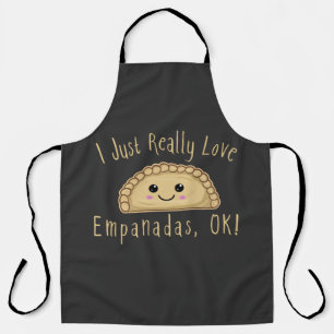 Ik hou echt van Empanadas. Cute Kawaii Empan Schort