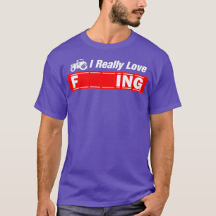 Ik hou echt van Farming Grappig Boerderij Trots Pa T-shirt