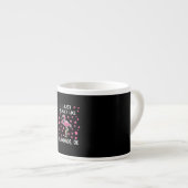 Ik hou echt van Flamingos, oké Flamingo Lover Espresso Kop (Voorkant rechts)