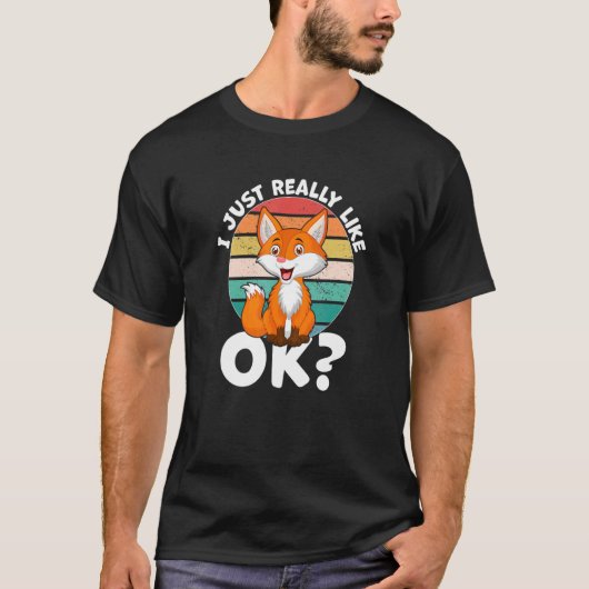 Ik hou echt van Fox T-shirt (Voorkant)