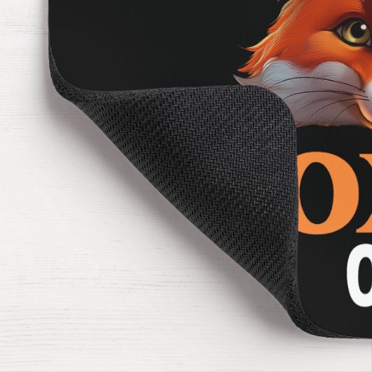 Ik hou echt van Foxes. Muismat (Hoek)