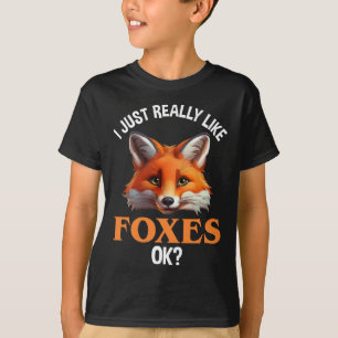 Ik hou echt van Foxes. T-shirt