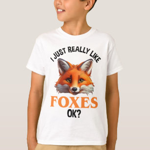 Ik hou echt van Foxes. T-shirt