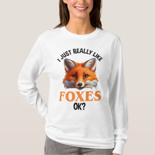 Ik hou echt van Foxes. T-shirt