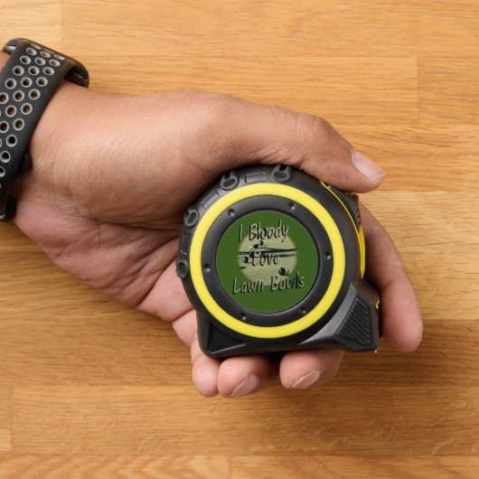 Ik hou echt van gazon kommen, meetlint rolmaat (Huis)