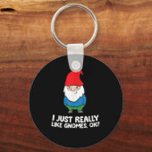 Ik hou echt van Gnomen. Sleutelhanger (Voorkant)