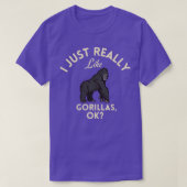 Ik hou echt van Gorillas OK T-shirt (Design voorkant)