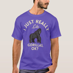 Ik hou echt van Gorillas OK T-shirt