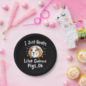 Ik hou echt van Guinee Pigs Papieren Bordje (Feest)