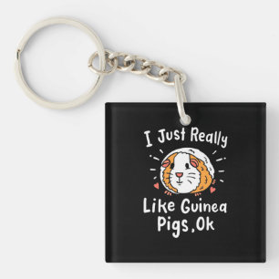 Ik hou echt van Guinee Pigs Sleutelhanger