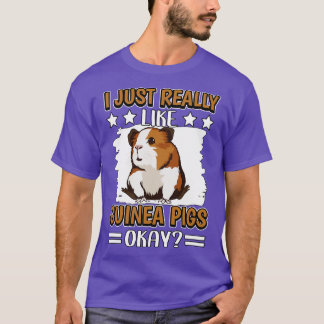 Ik hou echt van Guinee Pigs T-shirt