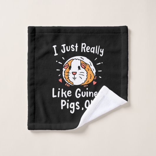 Ik hou echt van Guinee Pigs Washandje (Wasdoekje)