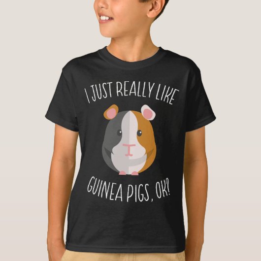 Ik hou echt van Guinee Varkens Gi T-shirt (Voorkant)