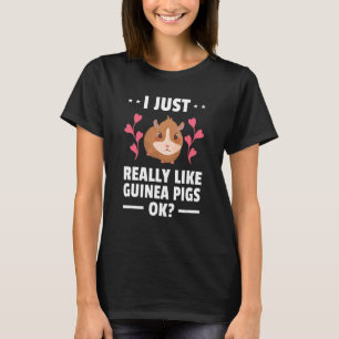 Ik hou echt van Guinee varkens OK van de eigenaar T-shirt