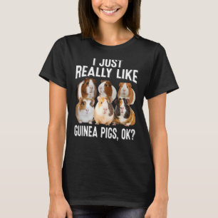 Ik hou echt van Guinee varkens OK van Guinee. T-shirt