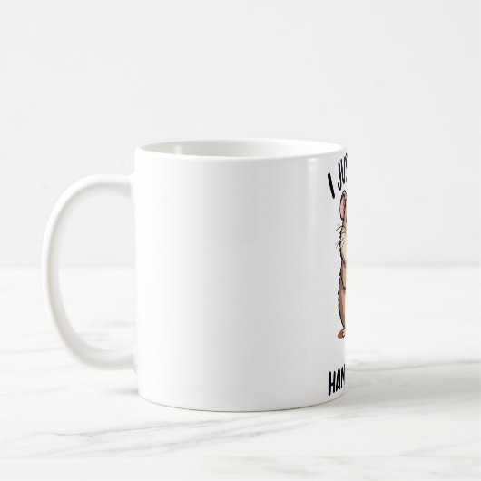 Ik hou echt van Hamsters Koffiemok (Links)