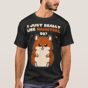Ik hou echt van hamsters OK Schattigee peuters T-shirt