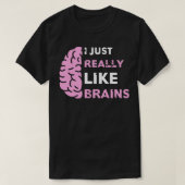 Ik hou echt van hersenschimmelneuroloog neuroloog t-shirt (Design voorkant)
