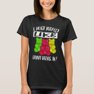 Ik hou echt van het Shirt van Gummy Beren