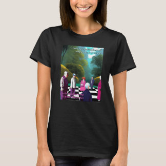 Ik hou echt van het spelen van schaken met ouderen t-shirt