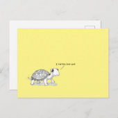 Ik hou echt van je! briefkaart (Voorkant / Achterkant)