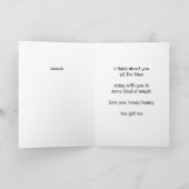 Ik hou echt van je, hou van bekentenissen kaart (Binnen)