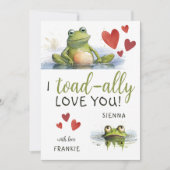 Ik hou echt van je | Leuke Valentijnsdag Feestdagenkaart (Voorkant)