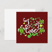 Ik hou echt van je - Valentijnsdag Feestdagenkaart (Voorkant / Achterkant)