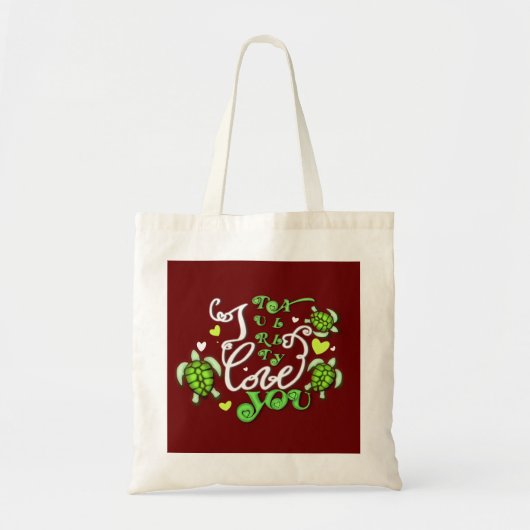 Ik hou echt van je - Valentijnsdag Tote Bag (Voorkant)